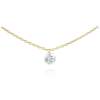 Necklace in 18kt. Gold and diamonds