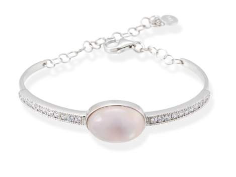 Bracelet ELSA Pink in silver