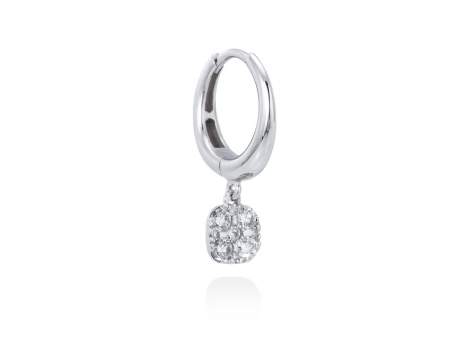 Piercing ANTIC in 18Kt white Gold and diamonds