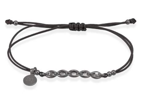 Bracelet CHAIN  in black silver