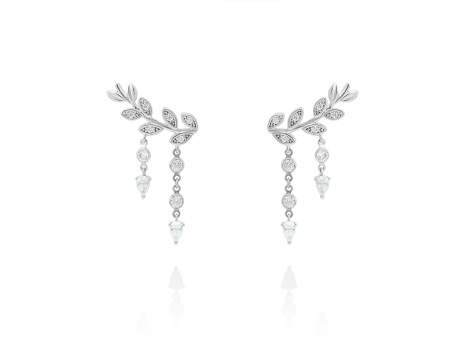 Earrings IVY  in silver