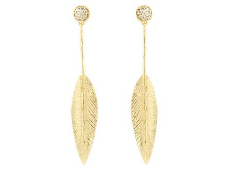 Earrings FAR WEST  in golden silver