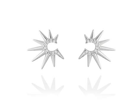 Earrings LYRA  in silver