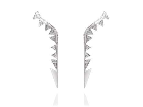 Earrings MORGANA  in silver