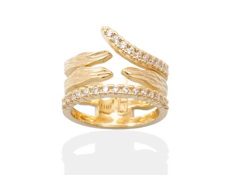 Ring SIRACUSA  in golden silver
