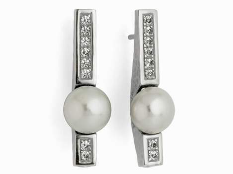Earrings AVA in silver