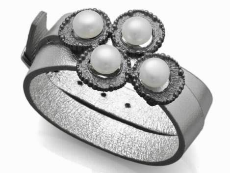 Bracelet POP PEARL in silver