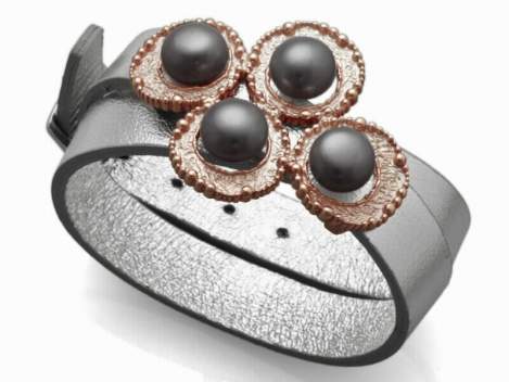 Bracelet POP PEARL in silver