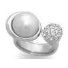 Ringe PAVE PEARL in silber