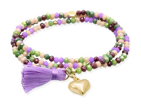 Bracelet ZEN PROVENZA with heart charm