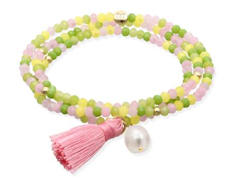 Bracelet ZEN BRITISH ROSE with pearl