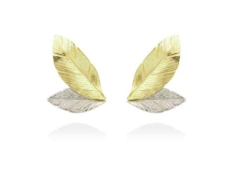 Earrings GIO  in golden silver