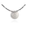 Necklace SIDNEY White in silver