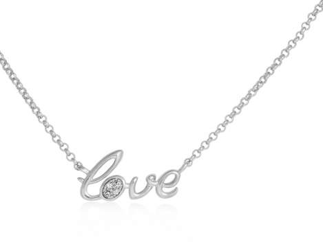 Necklace LOVE in silver