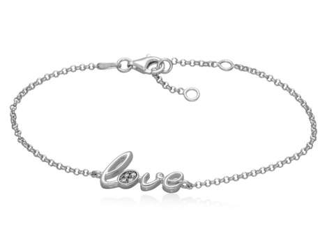 Bracelet LOVE in silver
