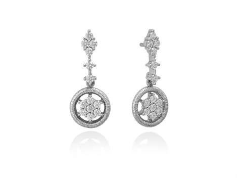 Earrings PARIS in silver