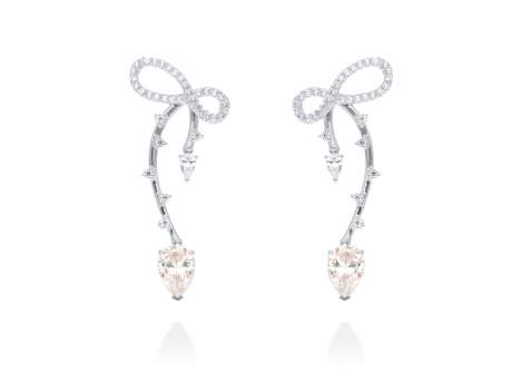 Earrings Audrey  in silver