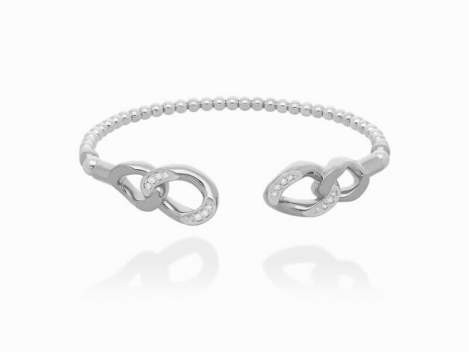 Bracelet Link abierta  in silver