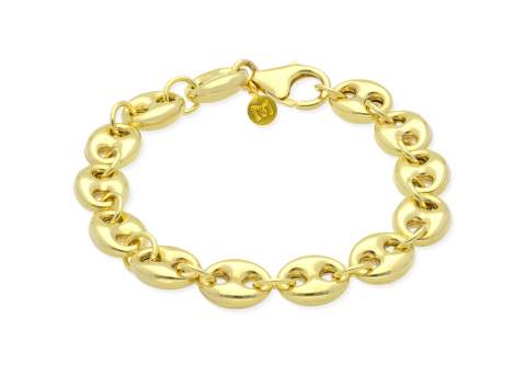 Bracelet Link calabrote  in golden silver