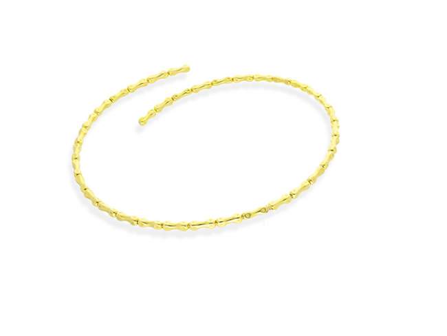 Necklace Flow  in golden silver de Marina Garcia Joyas en plata Necklace in 18kt yellow gold plated 925 sterling silver. (length: 38-45 cm.)