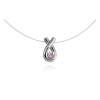 Necklace LAZO  in silver
