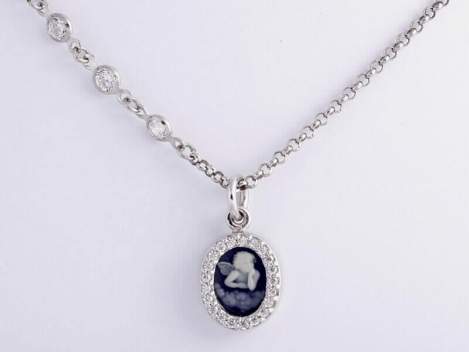 Necklace CARINA  in silver
