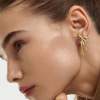 Earrings SORRENTO  in golden silver