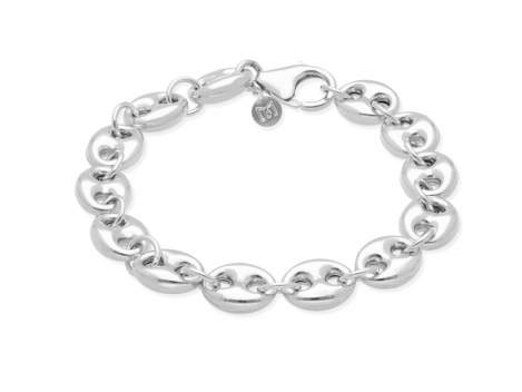 Armband Link calabrote  in silber