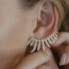 Earrings SIRACUSA  in golden silver