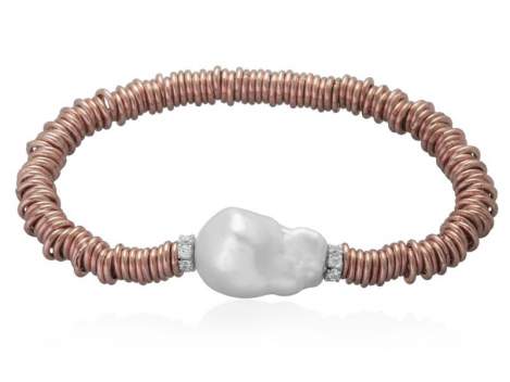 Bracelet SIENA in rose Silver