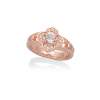 Ring MAUI Cognac in rose silver