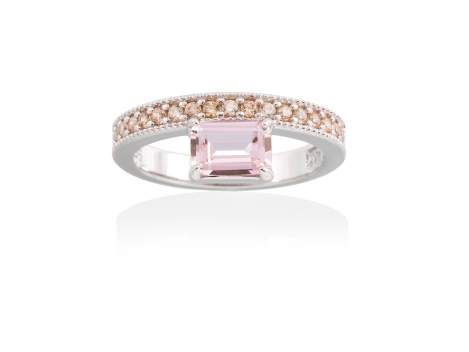 Ring PASTEL Pink in silver