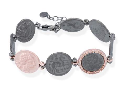 Bracelet  EMPIRE  in rose silver