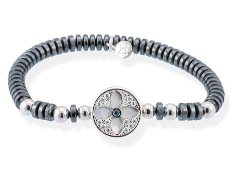 Bracelet DUOMO Blue in silver