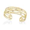Bracelet LIA White in golden silver