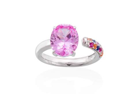 Ring LIDO Pink in silver