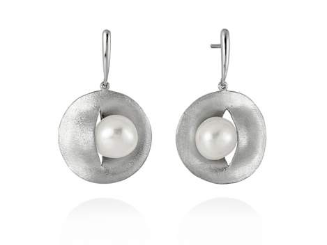 Earrings ECLIPSE in silver